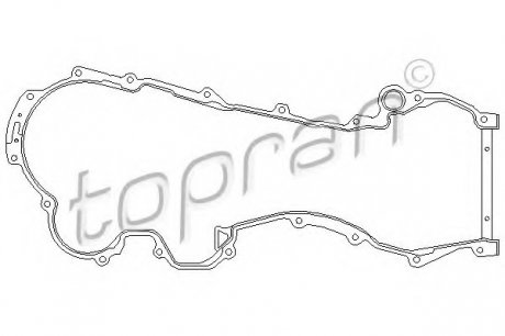 Прокладка, масляный насос TOPRAN 207 605 (фото 1)