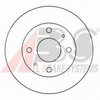 Тормозной диск A.B.S. ABS 16635
