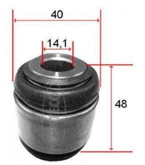 Сайлент-блок рычага, передняя ось CORTECO 49367512