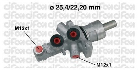 Головний гальмівний циліндр BMW X5 00-(D1=25,40/22,2mm, +ESP)(TRW) CIFAM 202-566