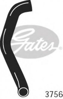 Шланг радиатора Gates Corporation 3756 (фото 1)