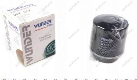 Фильтр масляный WUNDER Filter WY127 (фото 1)