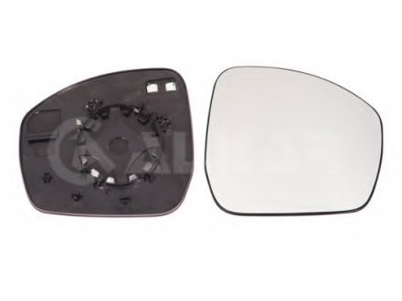 Вкладиш дзеркала правий, випуклий + обогрів ALKAR 6 432 052