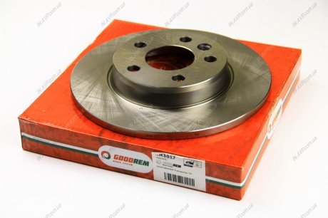 Тормозной диск зад. T4 91-03 (R15) GOODREM RM3017