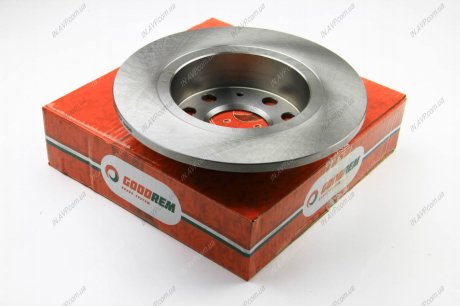 Тормозной диск зад. Caddy III/Octavia/Golf V/VI 04- (255x10) GOODREM RM3027