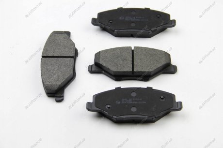 Гальмівні колодки пер. Skoda Fabia II-III 11- /VW Polo 10- (TRW) BREMSI BP3591