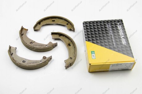 Комплект тормозных колодок, стояночная тормозная система BREMSI GF0079