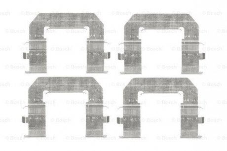 Комплектуючі, колодки дискового тормоза BOSCH 1987474480 (фото 1)