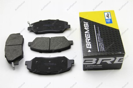 Комплект тормозных колодок, дисковый тормоз BREMSI BP3313