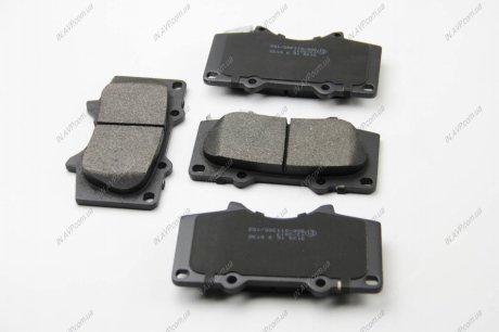 Гальмівні колодки пер. Toyota Land Cruiser/Hilux VII/Lexus GX/ MITSUBISHI PAJERO 01- (sumitomo) BREMSI BP3139