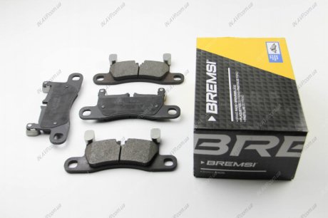 Гальмівні колодки зад. Touareg/Cayenne 10> BREMSI BP3459
