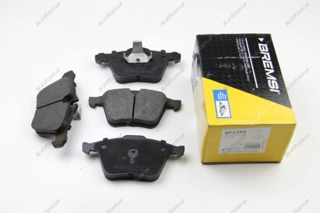 Комплект тормозных колодок, дисковый тормоз BREMSI BP3299