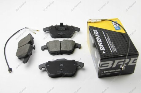 Гальмівні колодки пер. PEUGEOT 407/508 09-/CITROËN C5 08-16 (ATE) BREMSI BP3487