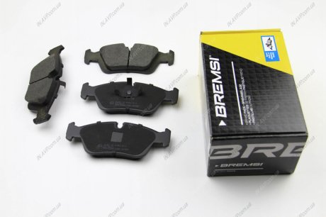Комплект тормозных колодок, дисковый тормоз BREMSI BP2432