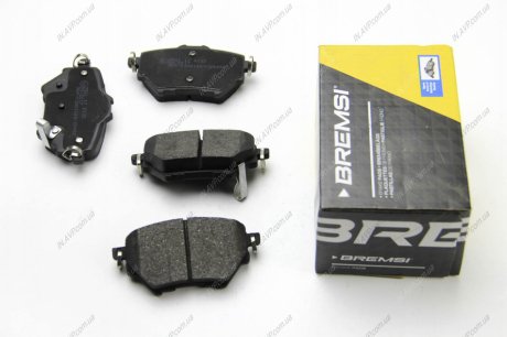 Гальмівні колодки зад. Citroen C4/Peugeot 308 II 13- (Bosch) BREMSI BP3561