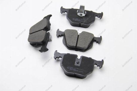 Комплект тормозных колодок, дисковый тормоз BREMSI BP2652