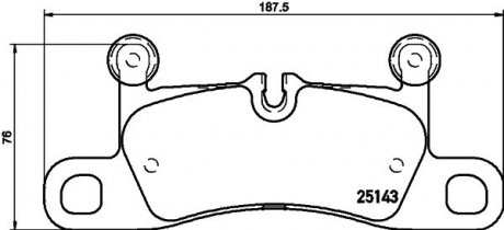 Гальмівні колодки дискові P65 042 Brembo P 65 042