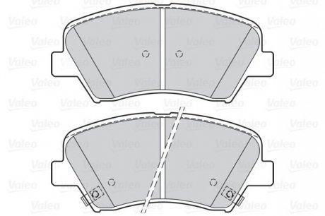 Klocki hamulcowe FIRST i30 11-16 Valeo 302139