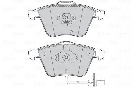 Гальмівні колодки дискові AUDI A6 2,7 F 00-05 Valeo 302056 (фото 1)