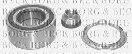 Комплект подшипника ступицы колеса Borg & Beck BWK961 (фото 1)