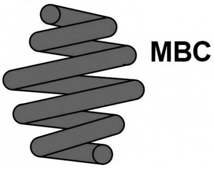 Пружина ходовой части MAXTRAC MC0462 (фото 1)