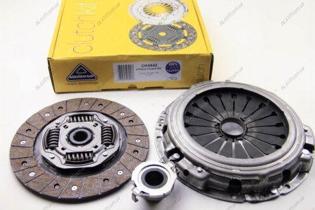 Комплект зчеплення з вижимним Ducato/Jumper/ BOXER 2.8JTD/HDI 02- (240mm) NATIONAL CK9842