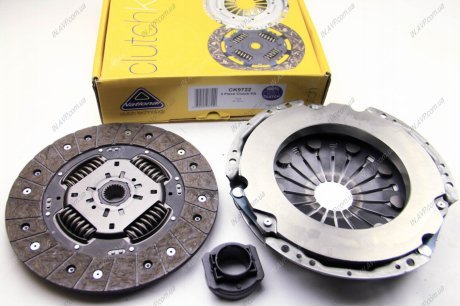 Комплект зчеплення з вижимним Transit V184 2.4DI/TDE 00-02 (254mm23z) під маховик VALEO NATIONAL CK9722