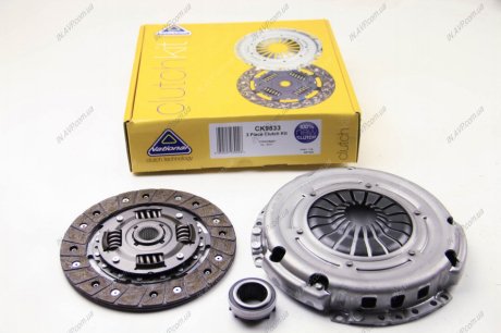 Комплект зчеплення з вижимним Polo/Fabia I/Roomster 1.2 i 01- (190mm) NATIONAL CK9833