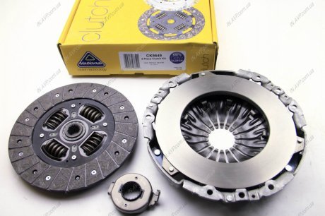 Комплект зчеплення з вижимним Renault Master/Movano 2.8dTi 98-01.99 (242mm) NATIONAL CK9649