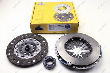 Комплект зчеплення з вижимним Golf IV/Octavia I 1.8T/1.9TDI 97- (225mm)(до маховика LUK) NATIONAL CK9678