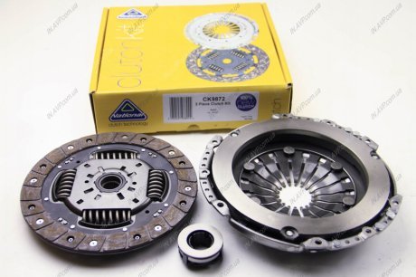 Комплект зчеплення з вижимним Fabia I/II/Roomster/Polo 1.4TDI 05- (220mm) NATIONAL CK9872