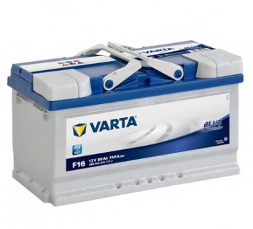 Стартерная аккумуляторная батарея, Стартерная аккумуляторная батарея Varta 5804000743132 (фото 1)