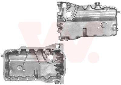 Поддон, масляный картера двигателя VAG 2.0 TFSi +Sensor Hole (Wan Wezel) Van Wezel 0334070 (фото 1)