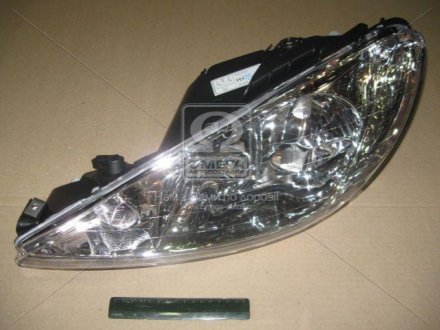 Фара лев. PEUGEOT 206 TYC 20-6156-05-2B