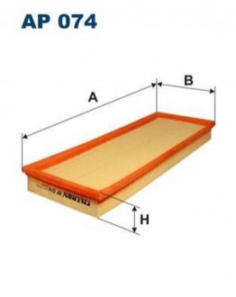 Фільтр повітря FILTRON AP 074/8 WIX FILTERS AP074/8