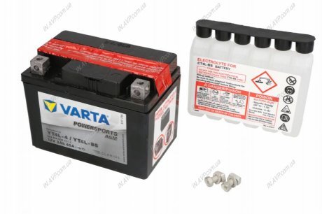 Акумулятор Varta YT4L-BS VARTA FUN (фото 1)