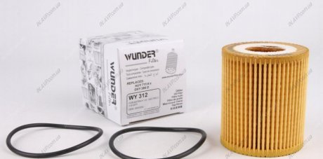 Фильтр масляный WUNDER Filter WY312 (фото 1)