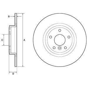 Tarcza ham. JAGUAR XE Delphi BG4766C