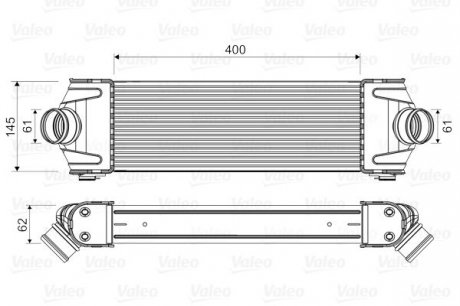 Інтеркулер VL Valeo 818550