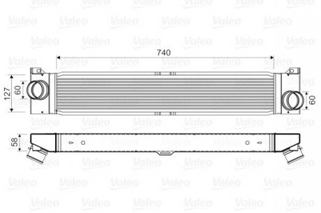 Интеркулер VL Valeo 818569 (фото 1)