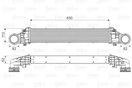 Интеркулер VL Valeo 818587