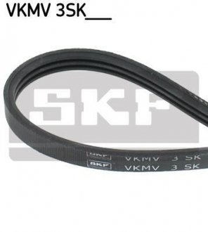 Поліклиновий ремень VKMV 3SK751 SKF VKMV3SK751 (фото 1)