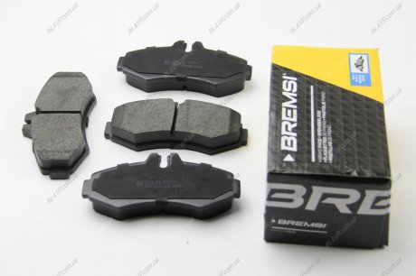 Гальмівні колодки пер. Vito (638) 99-03 BREMSI BP2821