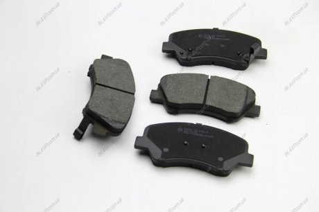 Комплект тормозных колодок, дисковый тормоз BREMSI BP3470