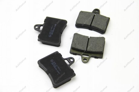 Комплект тормозных колодок, дисковый тормоз BREMSI BP2938