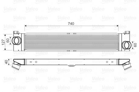 Інтеркулер Valeo 818586