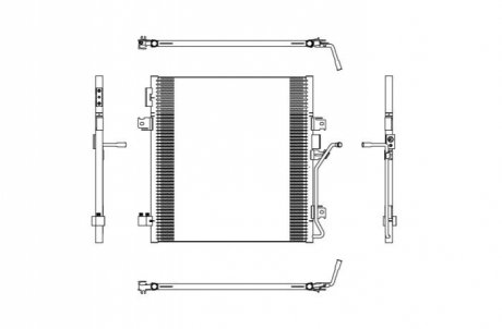 SKRAPLACZ KLIMATYZACJI JEEP CHEROKEE/LIBERT 08- NRF 350188