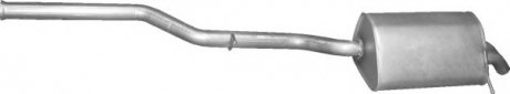 Глушник POLMO Mercedes C200-W203 / C200-T203 / C220-W203 / C220-T203 алюмінізована сталь POLMOstrow 13.212