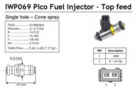 Клапанная форсунка Magneti Marelli 214310006900