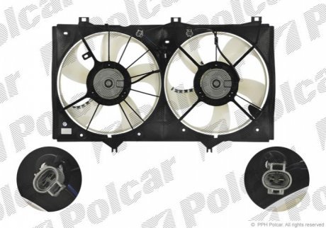 Вентиляторы с корпусом/кронштейном POLCAR 813823W2